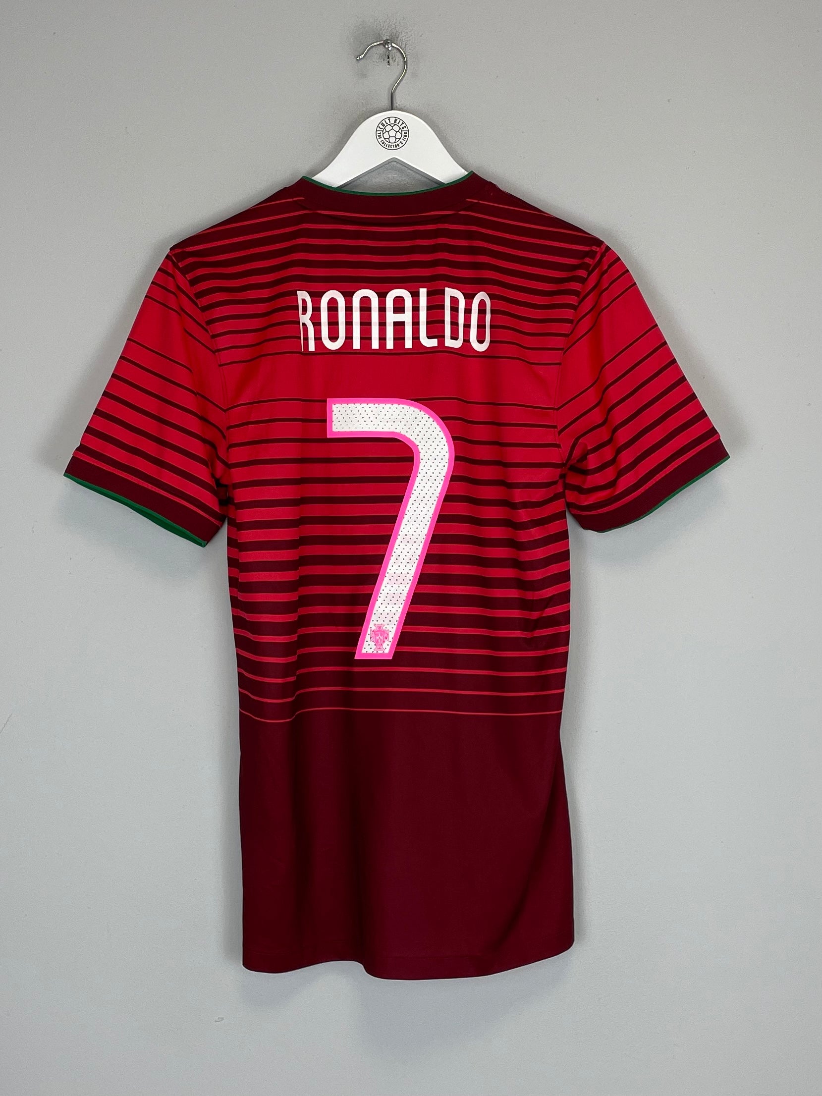 2014/15 PORTUGAL RONALDO #7 HOME SHIRT (S) NIKE