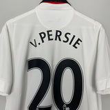 2014/15 MANCHESTER UNITED V.PERSIE #20 AWAY SHIRT (L) NIKE