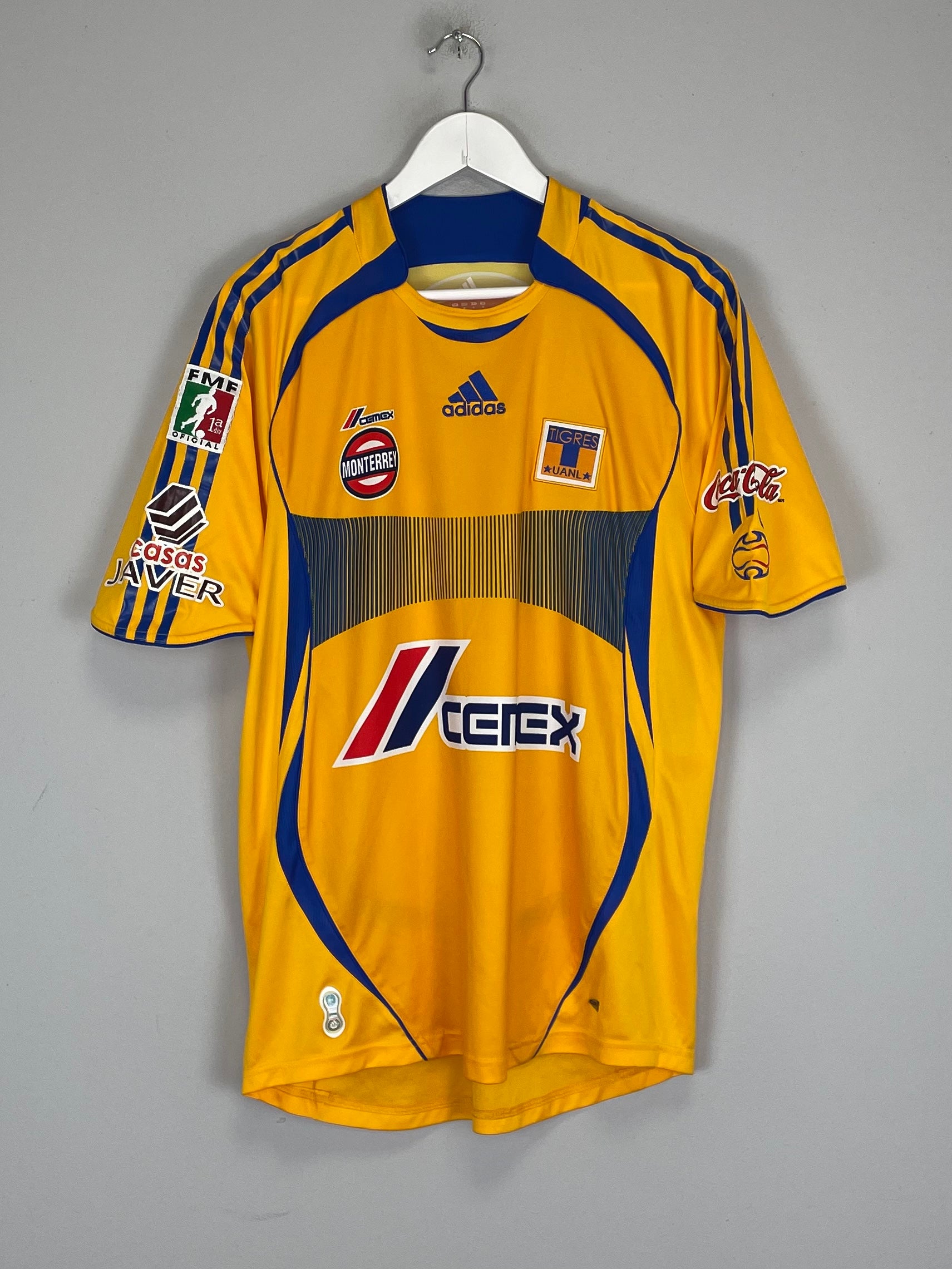 2006/07 TIGRES HOME SHIRT (M) ADIDAS