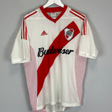 2002/04 RIVER PLATE HOME SHIRT (M) ADIDAS