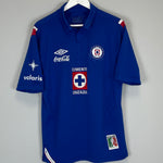 2012/13 CRUZ AZUL HOME SHIRT (L) UMBRO