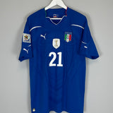 2010/12 ITALY PIRLO #21 HOME SHIRT (XL) PUMA