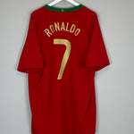 2008/10 PORTUGAL RONALDO #7 HOME SHIRT (XXL) NIKE