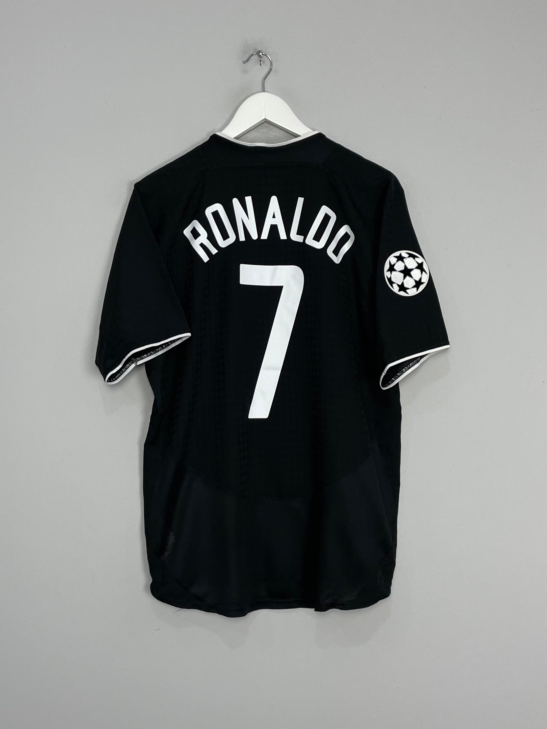 2003/05 MANCHESTER UNITED RONALDO #7 C/L AWAY SHIRT (M) NIKE