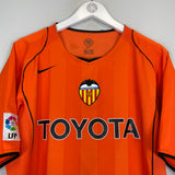 2004/05 VALENCIA AIMAR #21 AWAY SHIRT (L) NIKE