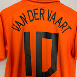 2006/08 NETHERLANDS VAN DER VAART #10 HOME SHIRT (M) NIKE