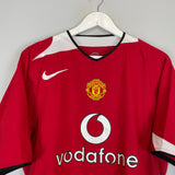 2004/06 MANCHESTER UNITED RONALDO #7 *BNWT* HOME SHIRT (L) NIKE