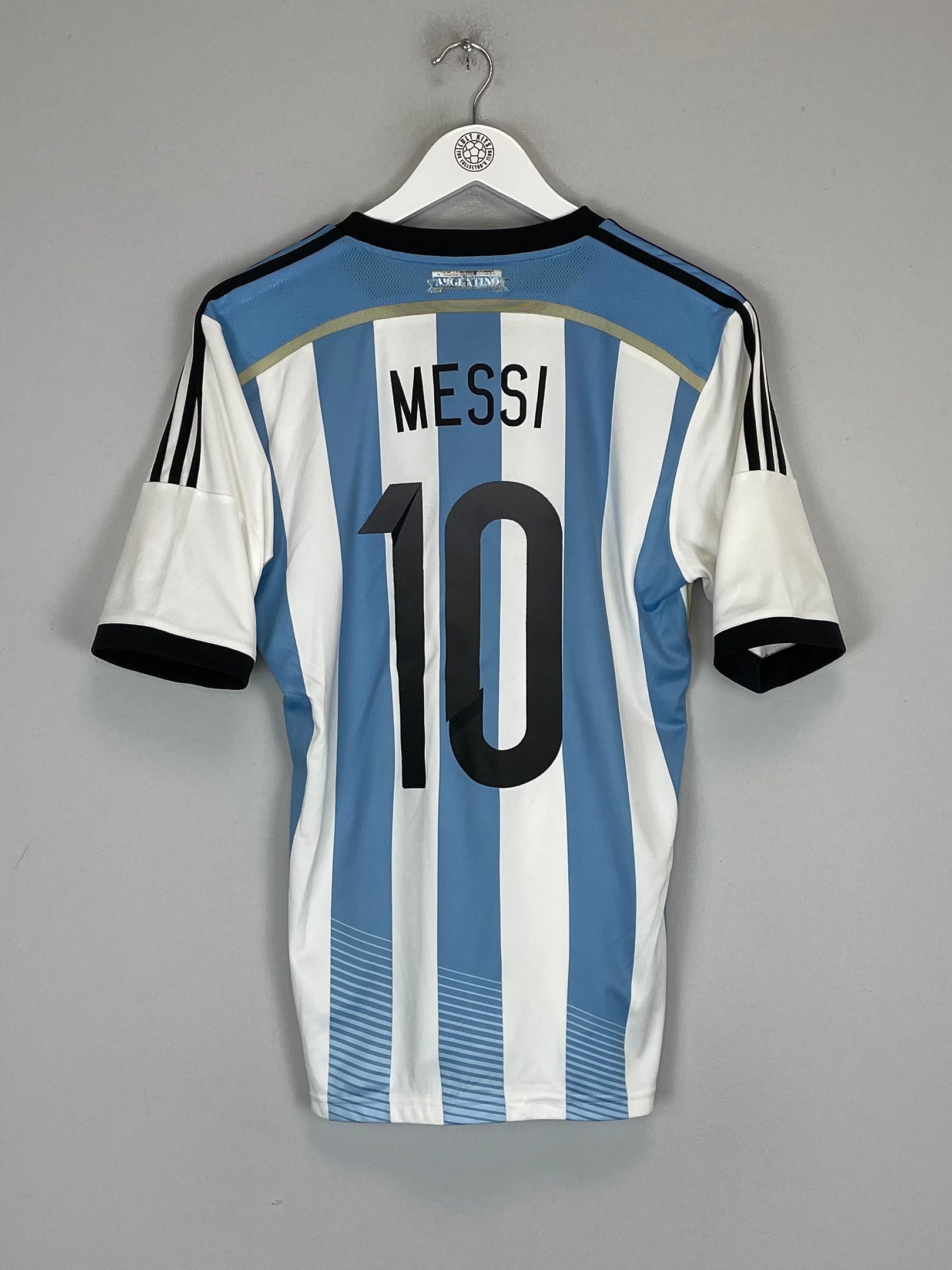 2014 ARGENTINA MESSI #10 HOME SHIRT (M) ADIDAS