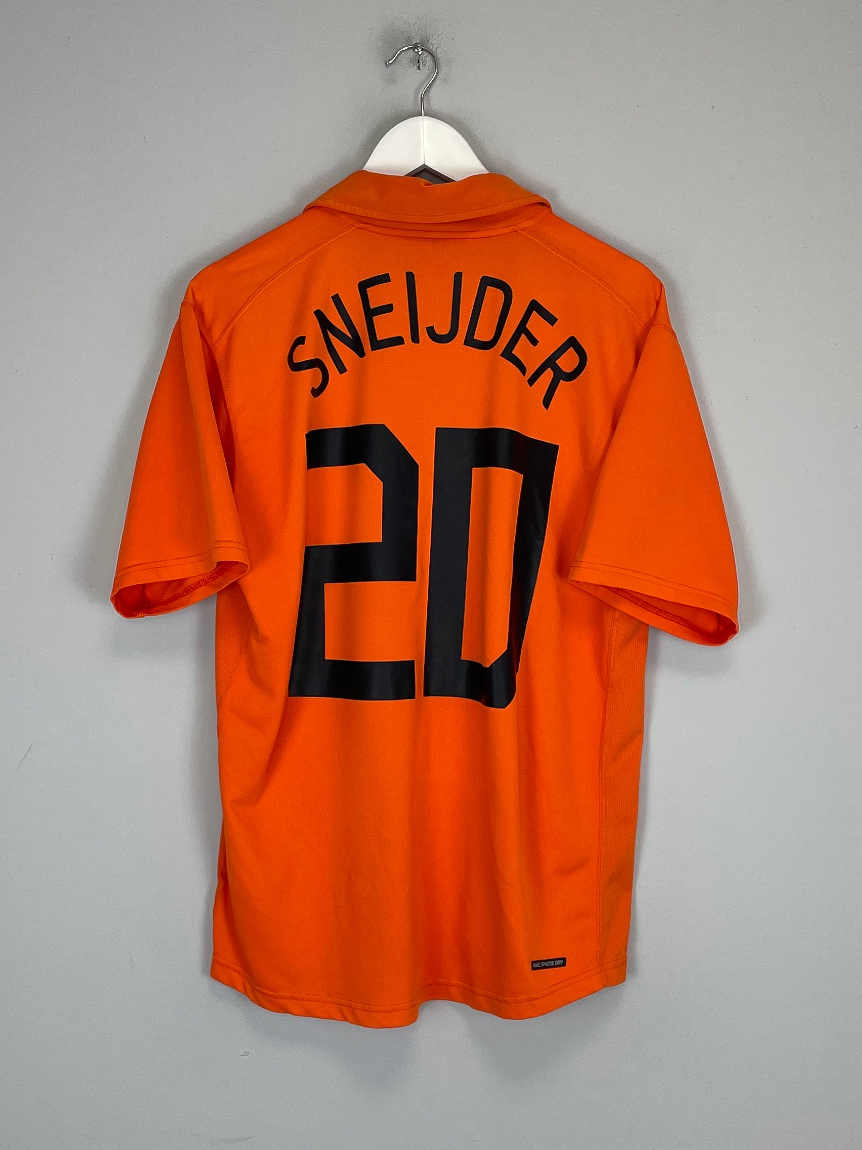 2006/08 NETHERLANDS SNEIJDER #20 HOME SHIRT (M) NIKE