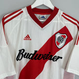 2002/03 RIVER PLATE HOME SHIRT (XL) ADIDAS