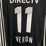 2012/13 ESTUDIANTES VERON #11 L/S AWAY SHIRT (XL) ADIDAS