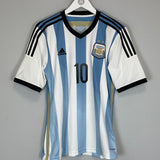 2013/15 ARGENTINA MESSI #10 HOME SHIRT (M) ADIDAS