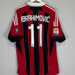 2012/13 AC MILAN IBRAHIMOVIC #11 HOME SHIRT (XL) ADIDAS