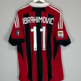 2012/13 AC MILAN IBRAHIMOVIC #11 HOME SHIRT (XL) ADIDAS