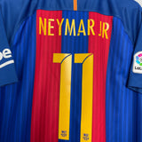 2016/17 BARCELONA NEYMAR JR #11 HOME SHIRT (XL) NIKE