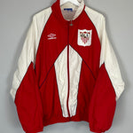 1994/96 SEVILLA TRACK JACKET (L) UMBRO