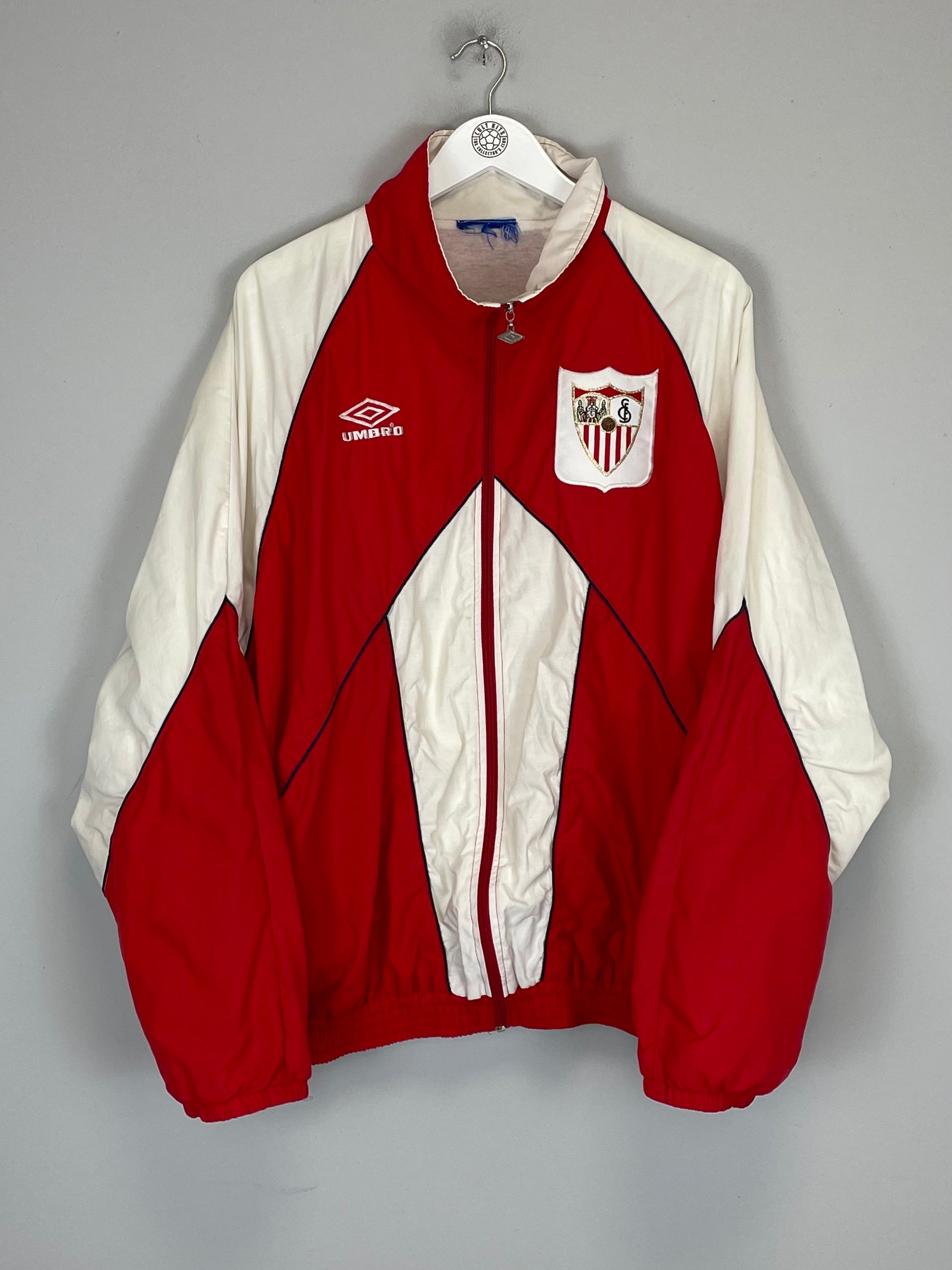 1994/96 SEVILLA TRACK JACKET (L) UMBRO