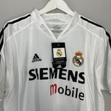 2004/05 REAL MADRID BECKHAM #23 *BNWT* HOME SHIRT (M) ADIDAS