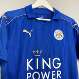 2016/17 LEICESTER CITY HOME SHIRT (M) PUMA