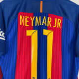 2016/17 BARCELONA NEYMAR JR #11 HOME SHIRT (M) NIKE