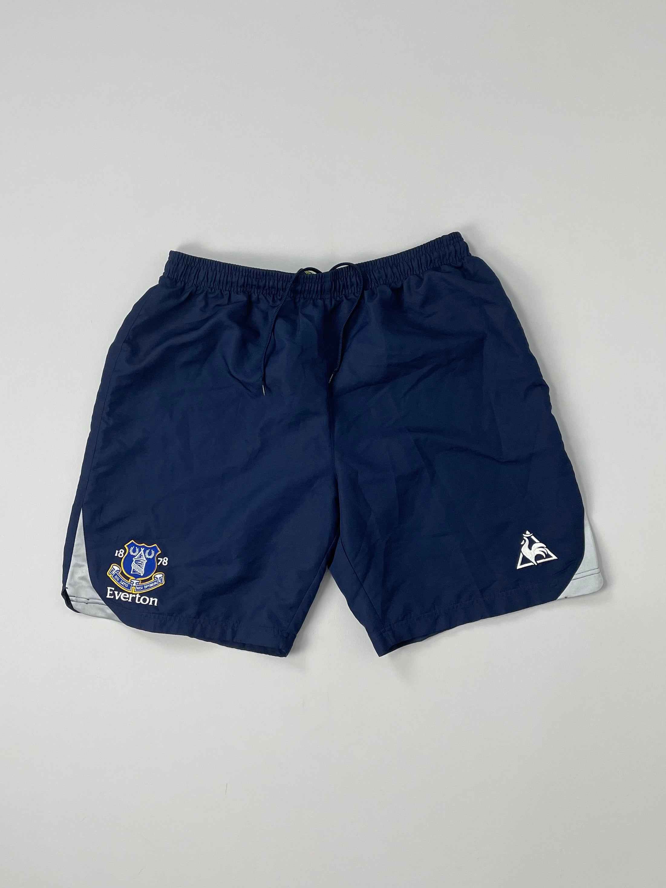 2010/11 EVERTON HOME SHORTS (XXXL) LE COQ