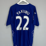 2007/08 EVERTON YAKUBU #22 HOME SHIRT (L) UMBRO