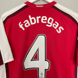 2008/10 ARSENAL FABREGAS #4 C/L HOME SHIRT (L) NIKE