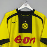 2005/06 DORTMUND KRUSHKA #22 HOME SHIRT (L) NIKE