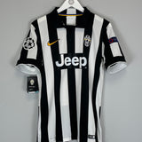 2014/15 JUVENTUS POGBA #6 *BNWT* C/L HOME SHIRT (M) NIKE