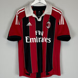 2012/13 AC MILAN HOME SHIRT (M) ADIDAS