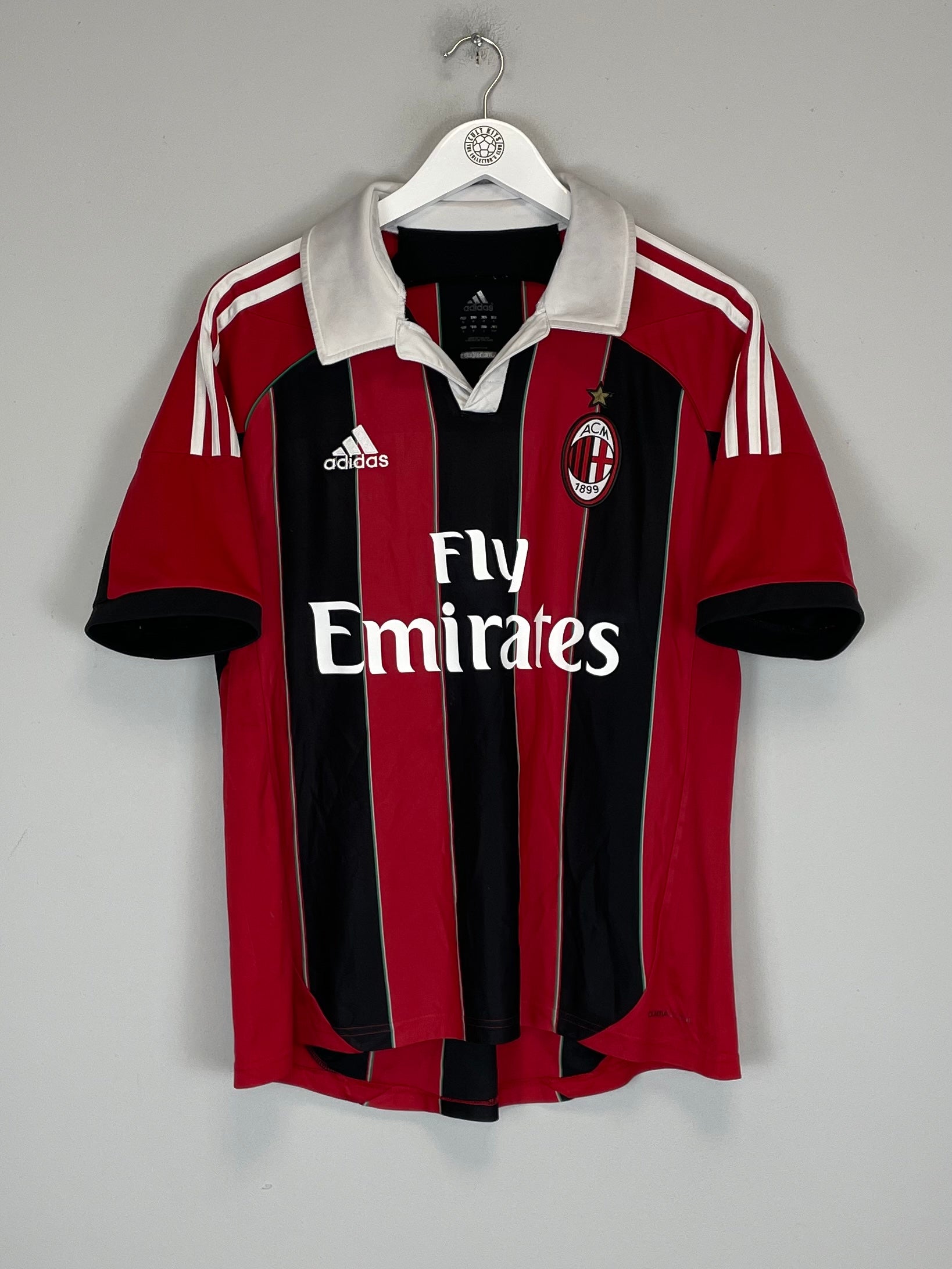 2012/13 AC MILAN HOME SHIRT (M) ADIDAS