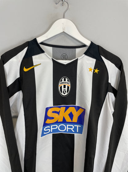 2004/05 JUVENTUS DEL PIERO #10 L/S HOME SHIRT (S) NIKE