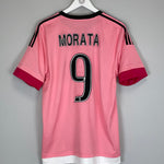 2015/16 JUVENTUS MORATA #9 AWAY SHIRT (L) ADIDAS