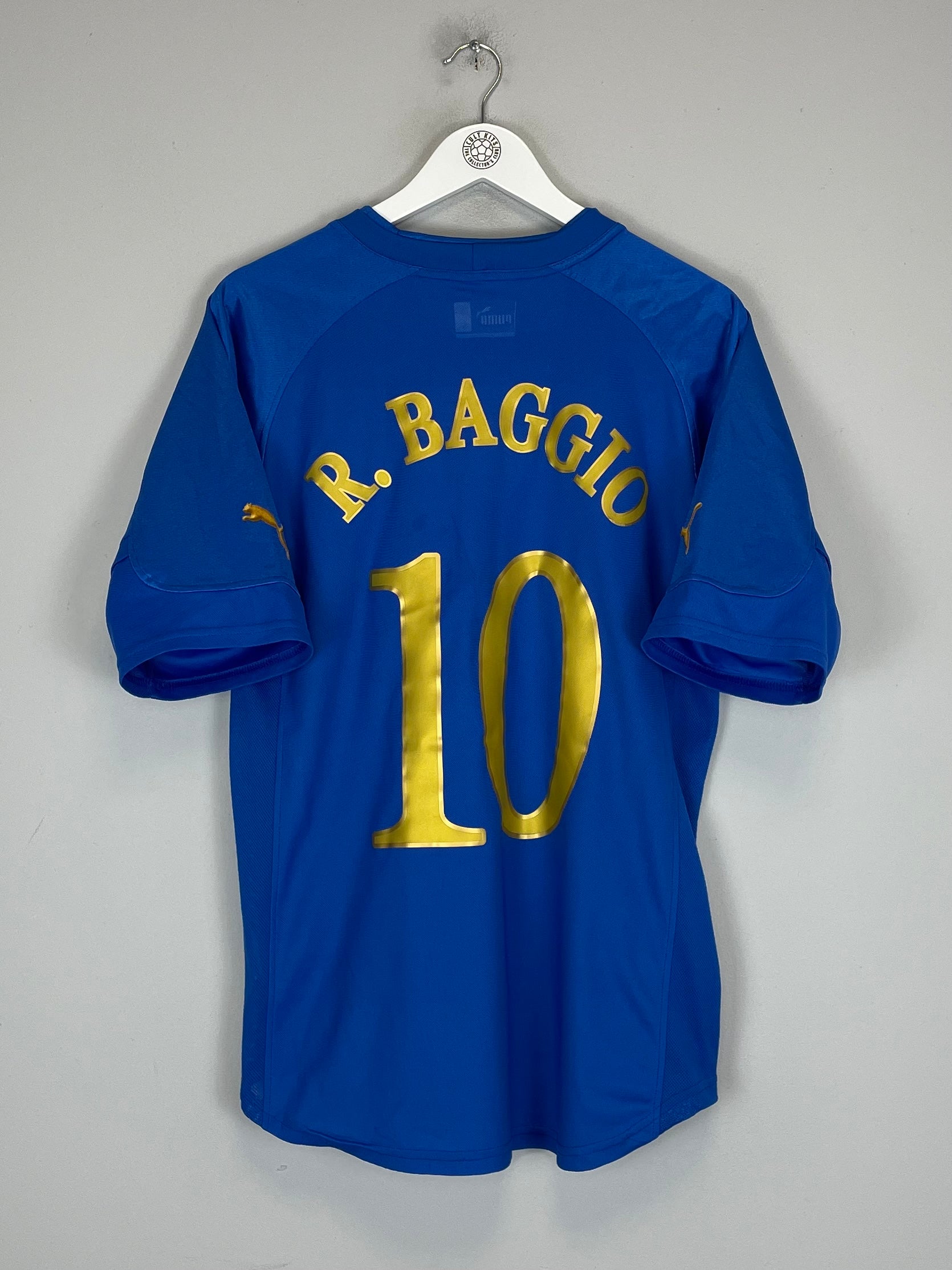 2004/06 ITALY R.BAGGIO #10 HOME SHIRT (XL) PUMA