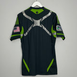 2011/12 SEATTLE SOUNDERS *PLAYER ISSUE* AWAY SHIRT (M) ADIDAS