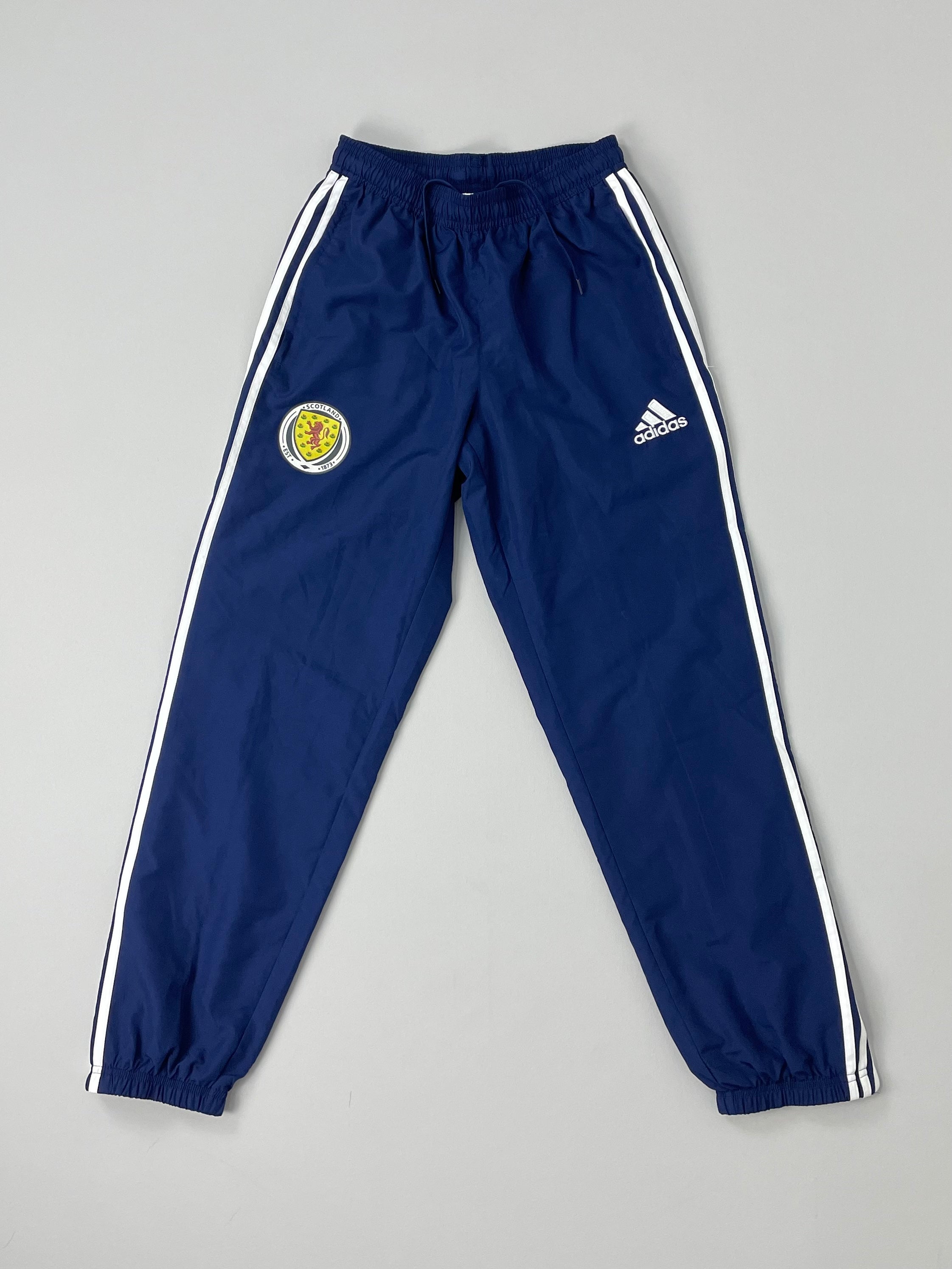 2014/15 SCOTLAND TRACKSUIT BOTTOMS (S) ADIDAS