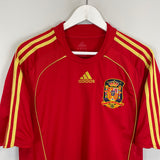 2008/10 SPAIN HOME SHIRT (L) ADIDAS