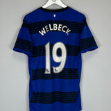 2011/12 MANCHESTER UNITED WELBECK #19 AWAY SHIRT (M) NIKE