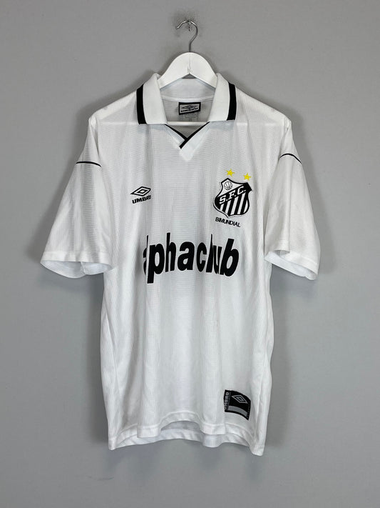 2000 SANTOS #10 HOME SHIRT (L) UMBRO