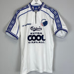 1999/00 COPENHAGEN #8 *SQUAD SIGNED* HOME SHIRT (S) UMBRO