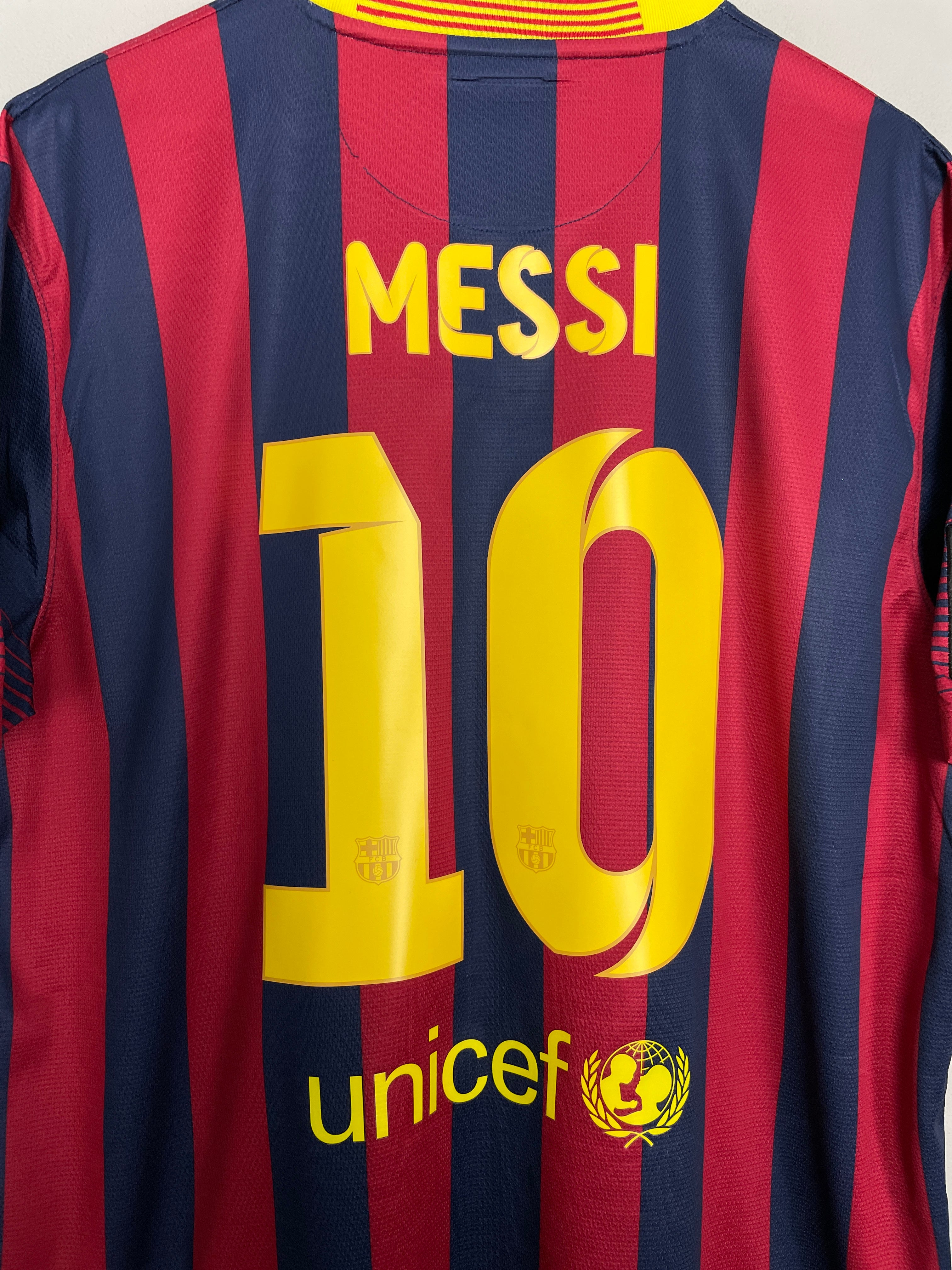 Nike barcelona clearance messi jersey