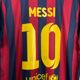 2013/14 BARCELONA MESSI #10 HOME SHIRT (XL) NIKE