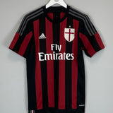 2015/16 AC MILAN KAKA #22 HOME SHIRT (M) ADIDAS