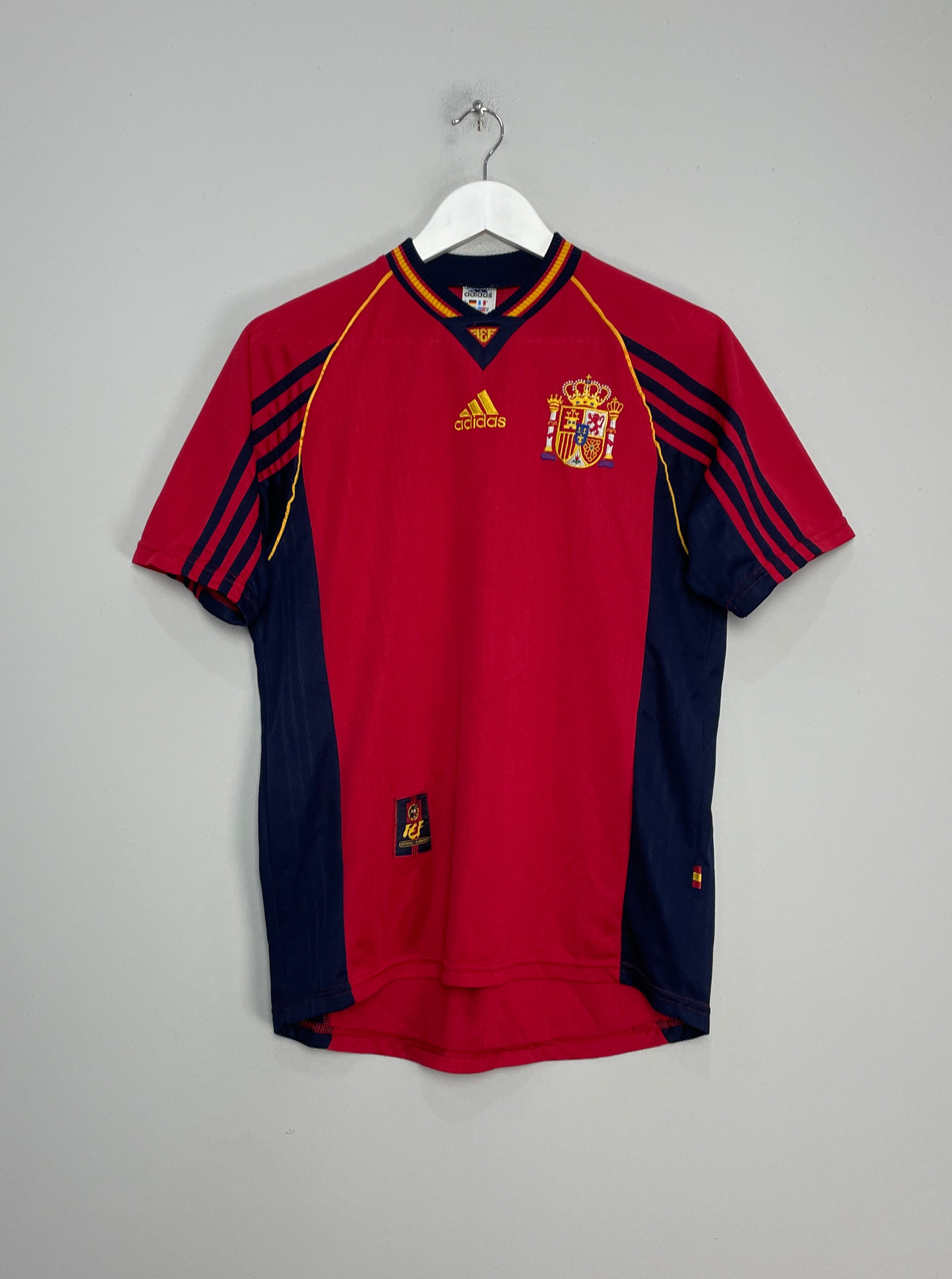 1998/00 SPAIN HOME SHIRT (S) ADIDAS