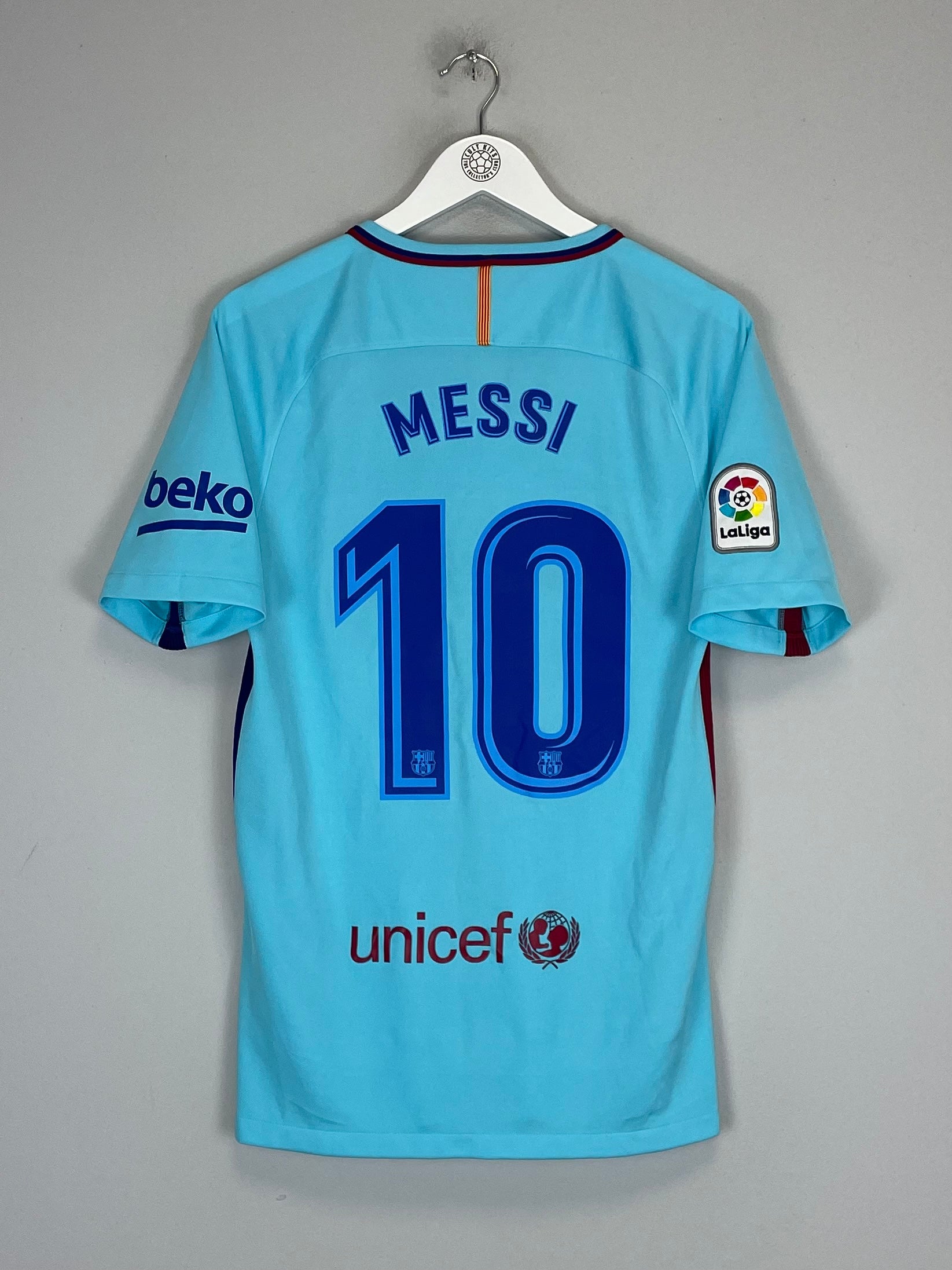 2017/18 BARCELONA MESSI #10 AWAY SHIRT (S) NIKE