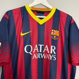 2013/14 BARCELONA MESSI #10 HOME SHIRT (XL) NIKE