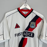 2002/03 MANCHESTER CITY AWAY SHIRT (M) LE COQ