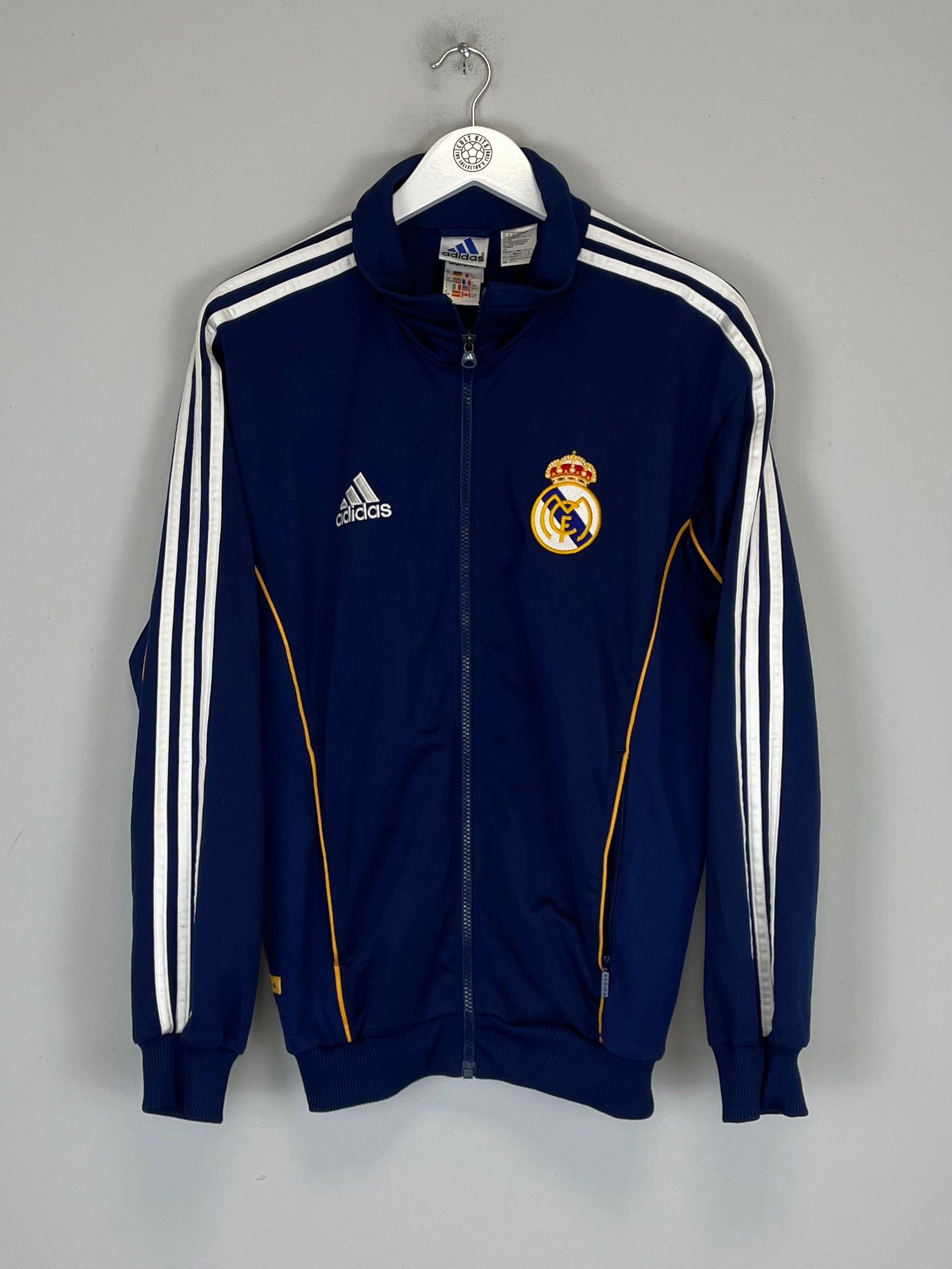 1998/99 REAL MADRID TRACKSUIT TOP (S) ADIDAS