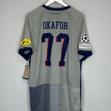 2022/23 RED BULL SALZBURG OKAFOR #77 *BNWT* EUROPEAN C/L HOME SHIRT (XL) NIKE