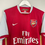 2010/11 ARSENAL HOME SHIRT (M) NIKE